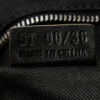 Shoulder Bag Vertical Shopper Tote Black Macadam Canvas