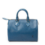 Handbag Speedy 25 Blue Epi