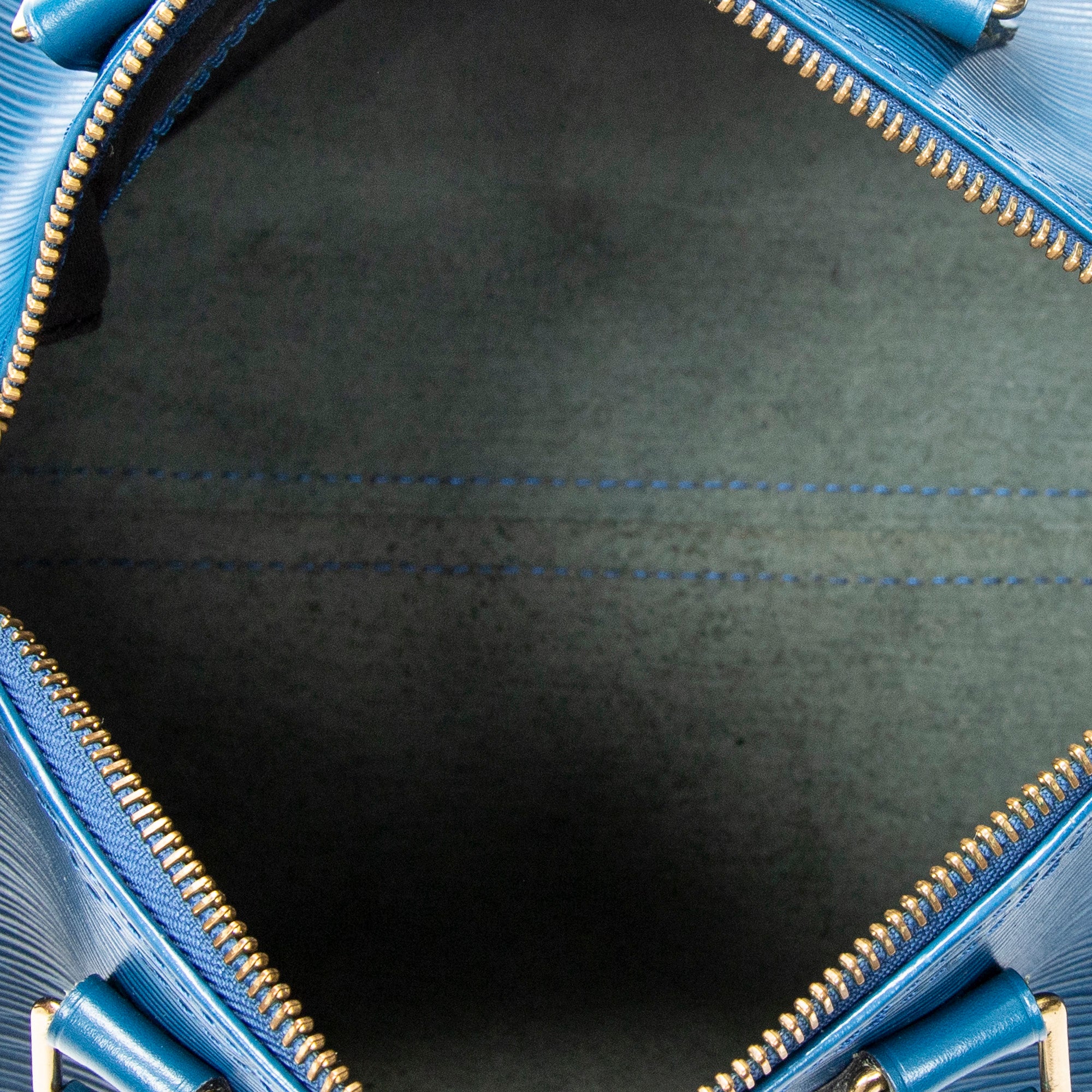 Handbag Speedy 25 Blue Epi