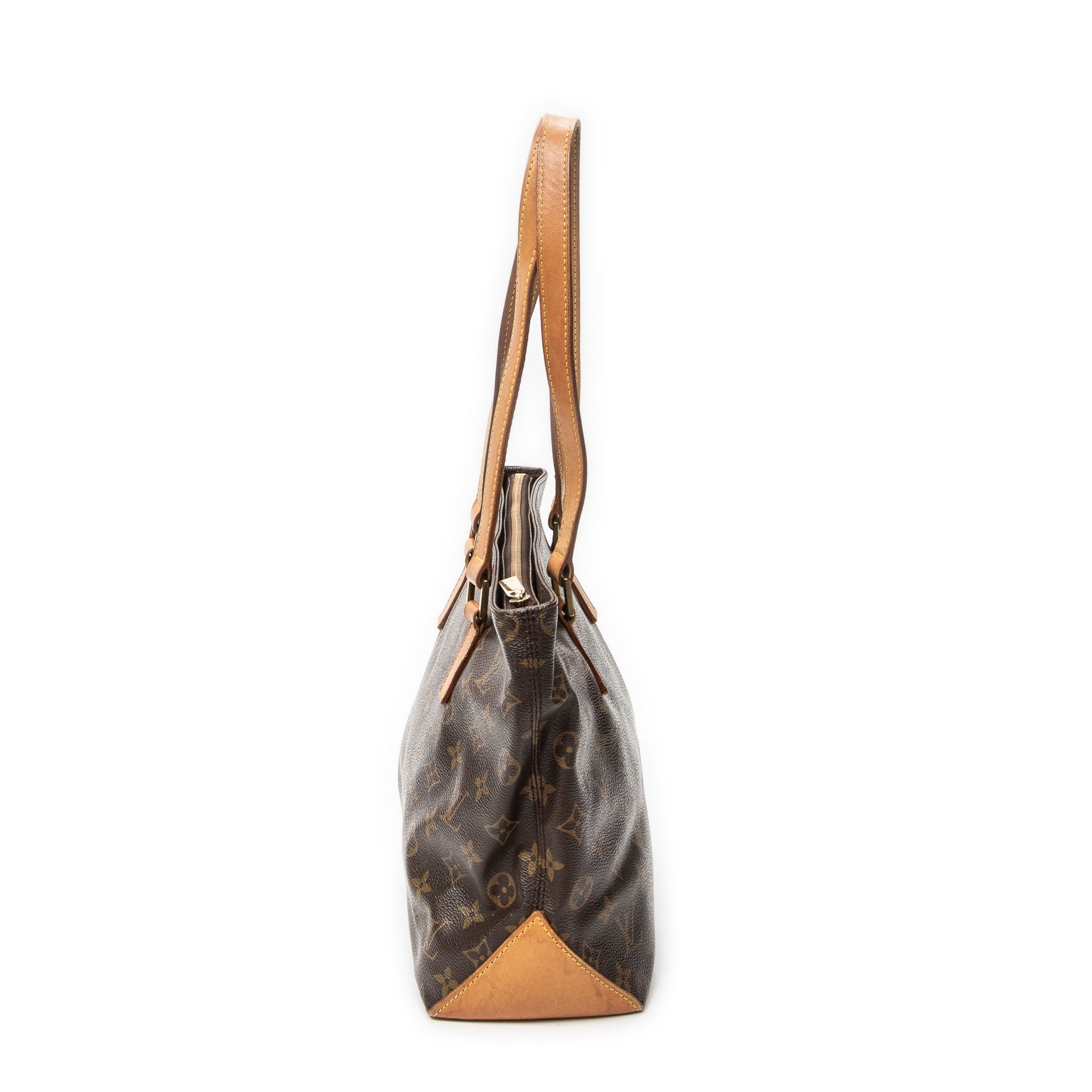 Shoulder Bag Cabas Piano Brown Monogram Canvas