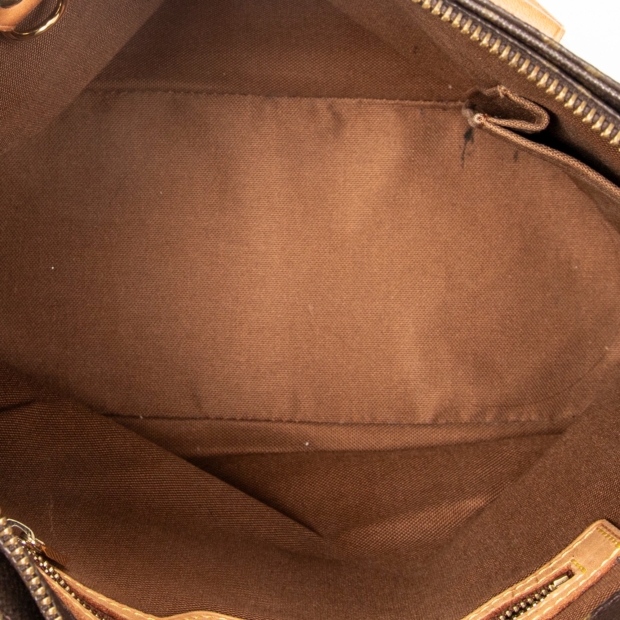 Shoulder Bag Cabas Piano Brown Monogram Canvas