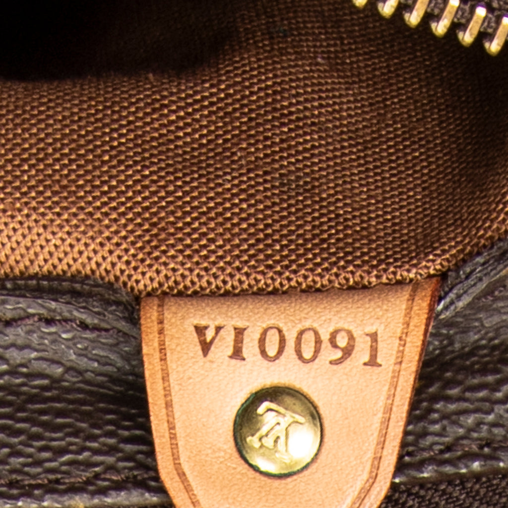 Shoulder Bag Cabas Piano Brown Monogram Canvas