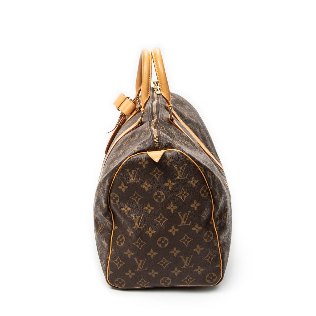 Travel Bag Keepall 45 Brown Monogram Canvas