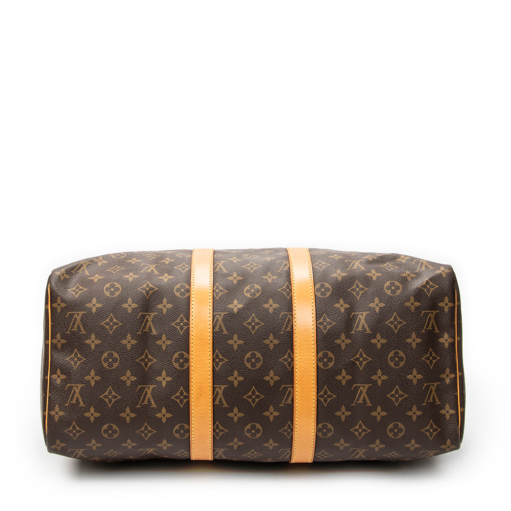 Travel Bag Keepall 45 Brown Monogram Canvas