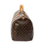 Travel Bag Keepall 60 Brown Monogram Canvas