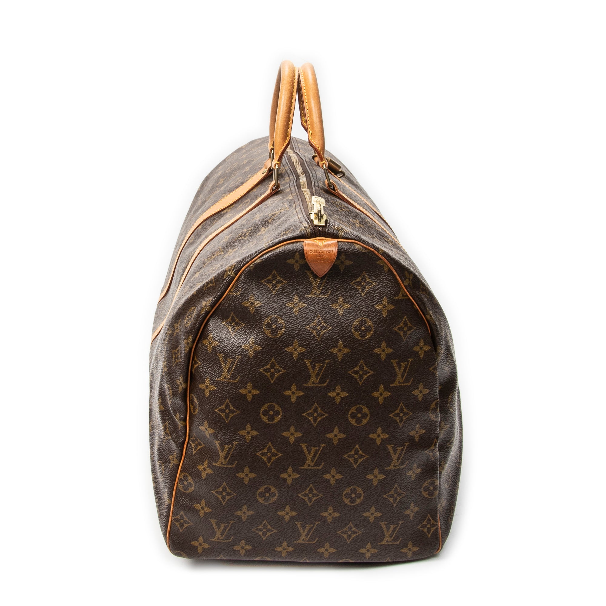 Travel Bag Keepall 60 Brown Monogram Canvas