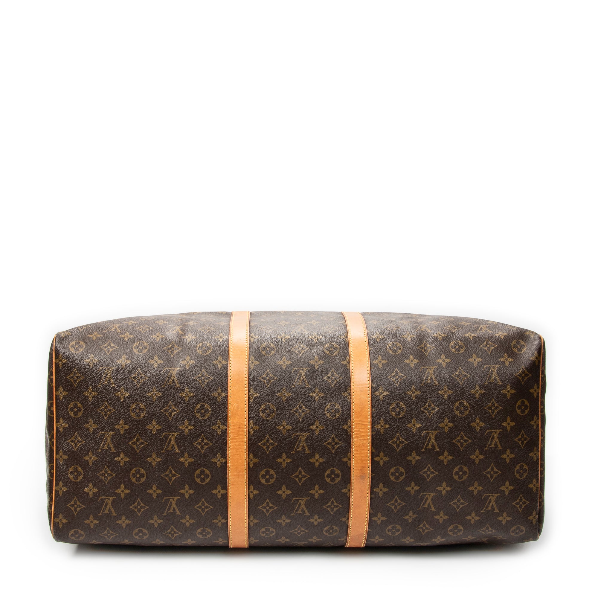 Travel Bag Keepall 60 Brown Monogram Canvas