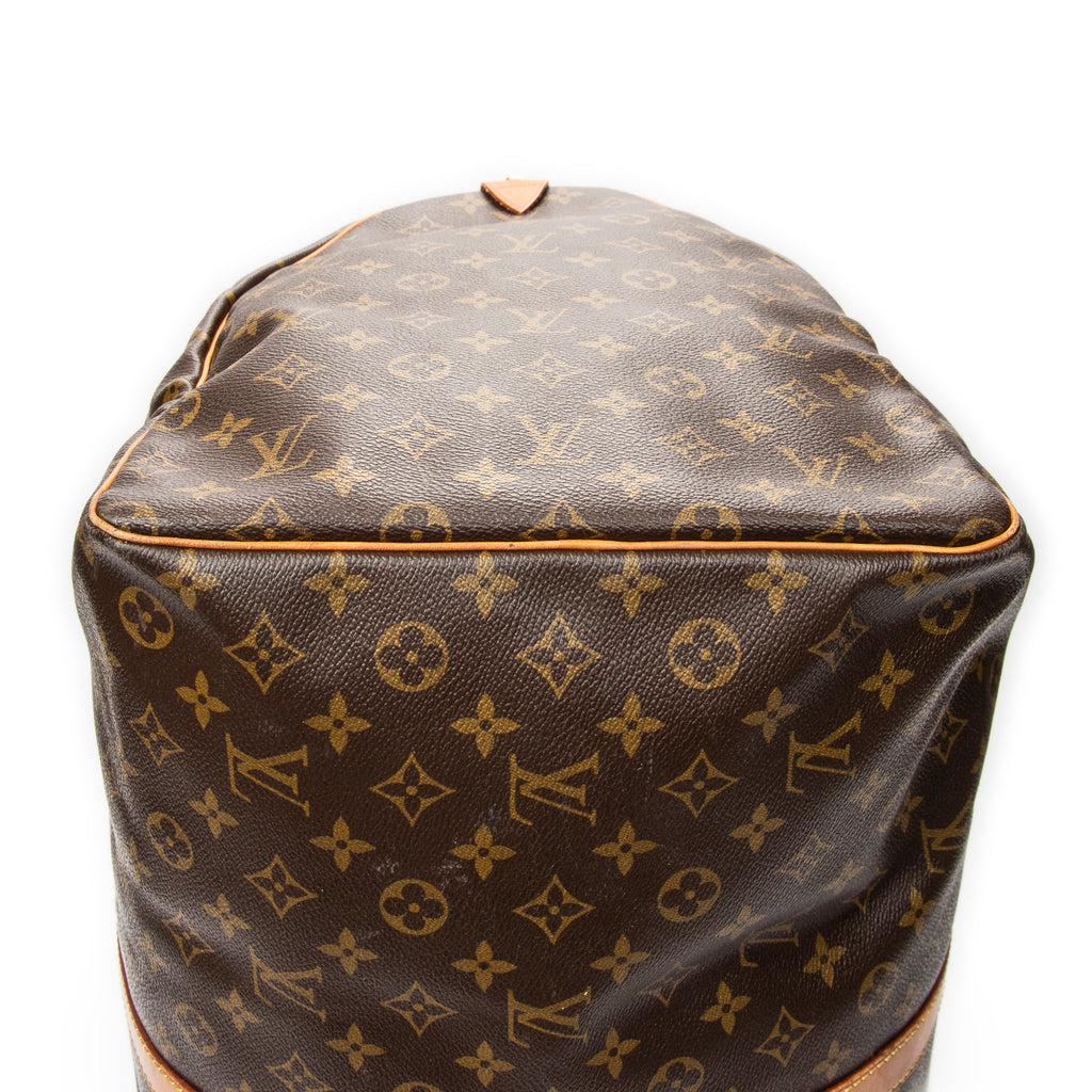 Travel Bag Keepall 60 Brown Monogram Canvas