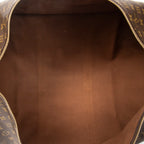 Travel Bag Keepall 60 Brown Monogram Canvas