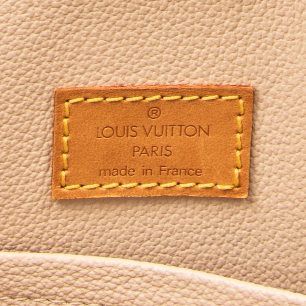 Handbag Sac Plat Brown Monogram Canvas