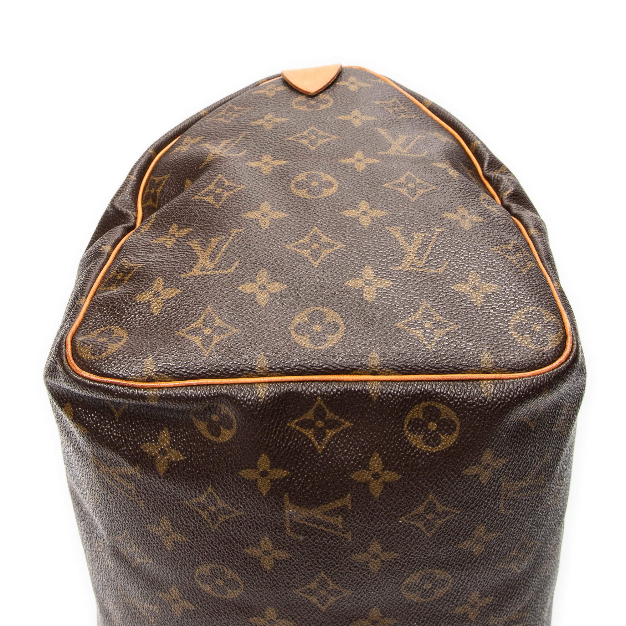Handbag Speedy 35 Brown Monogram Canvas