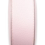 Shoulder Bag Mini GG Round Crossbody Pink Grained Leather