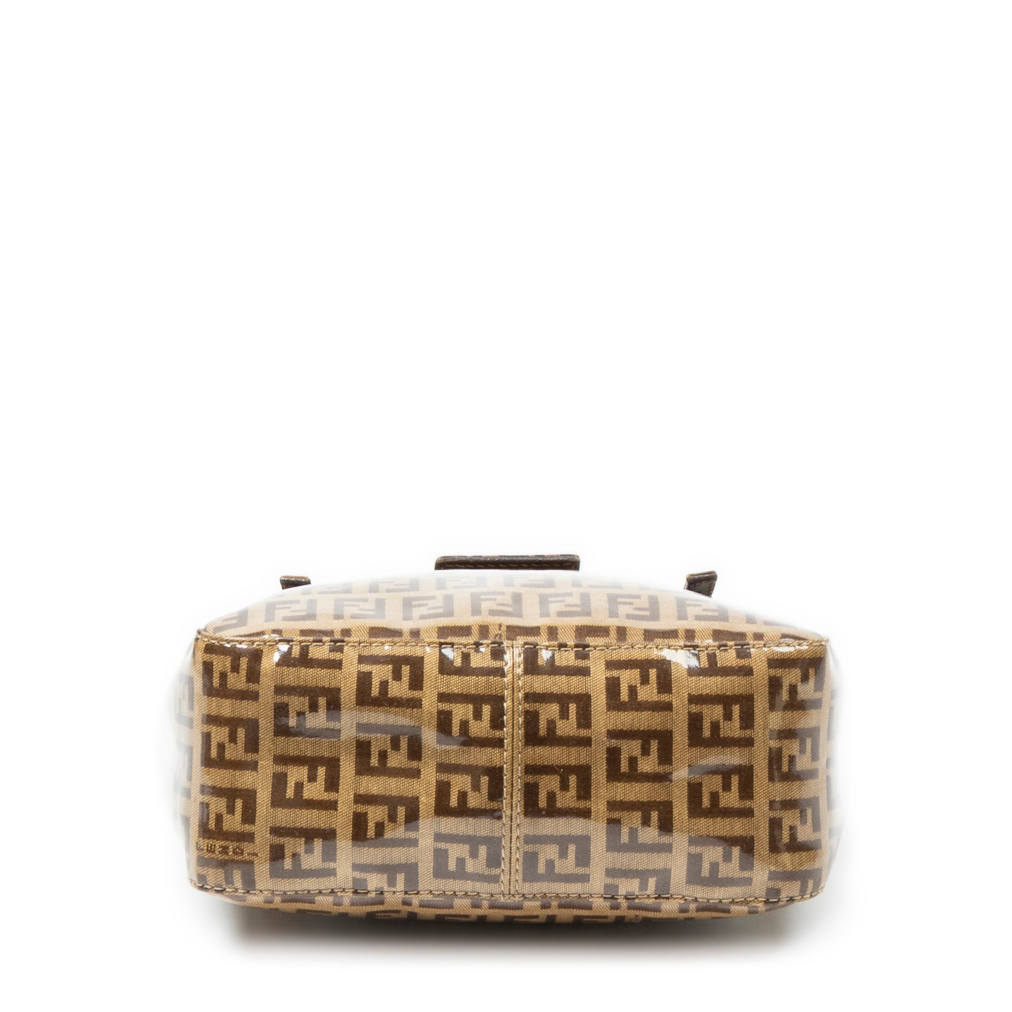 Handbag Mini Tote Brown Zucchino Coated Canvas