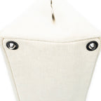 Shoulder Bag Medium Mistolino Canapa Tote Ivory Embellished Canapa Canvas