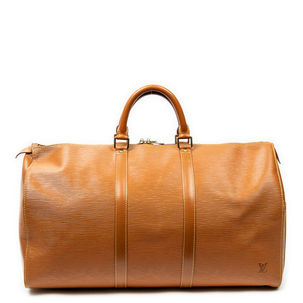 Travel Bag Keepall 50 Tan Epi