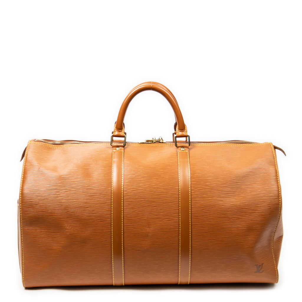 Travel Bag Keepall 50 Tan Epi