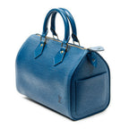 Handbag Speedy 25 Blue Epi