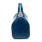 Handbag Speedy 25 Blue Epi