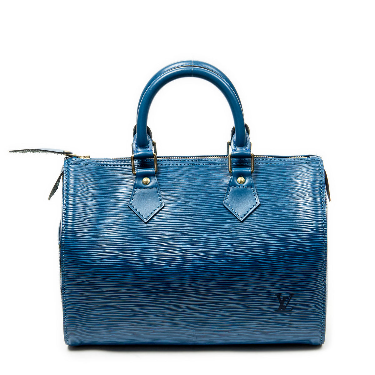 Handbag Speedy 25 Blue Epi