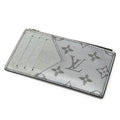 Wallet Coin Card Holder Silver Monogram Taigarama