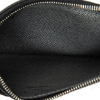 Wallet Coin Card Holder Silver Monogram Taigarama