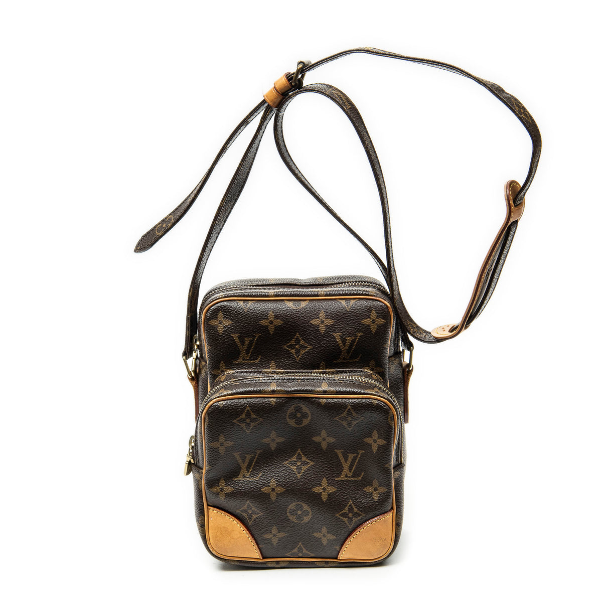 Shoulder Bag Amazone PM Brown Monogram Canvas