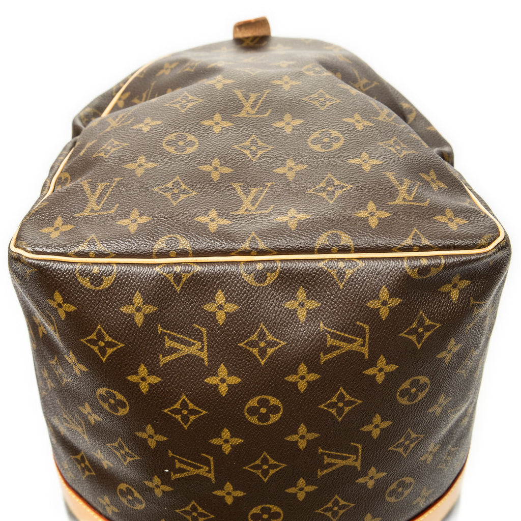 Travel Bag Keepall 55 Brown Monogram Canvas