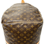 Travel Bag Keepall 55 Brown Monogram Canvas