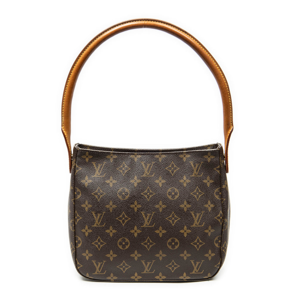 Shoulder Bag Looping MM Brown Monogram Canvas