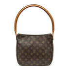 Shoulder Bag Looping MM Brown Monogram Canvas