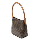 Shoulder Bag Looping MM Brown Monogram Canvas