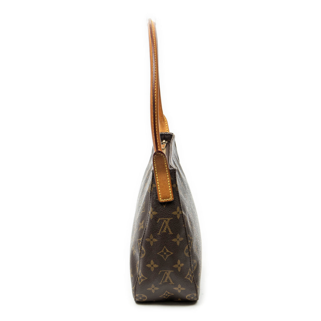 Shoulder Bag Looping MM Brown Monogram Canvas