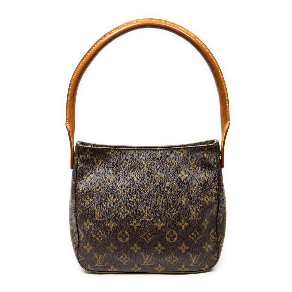 Shoulder Bag Looping MM Brown Monogram Canvas