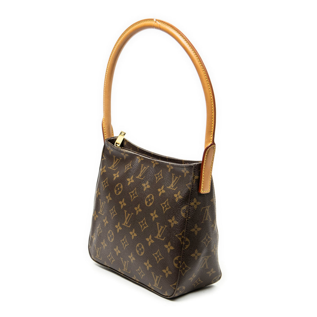 Shoulder Bag Looping MM Brown Monogram Canvas