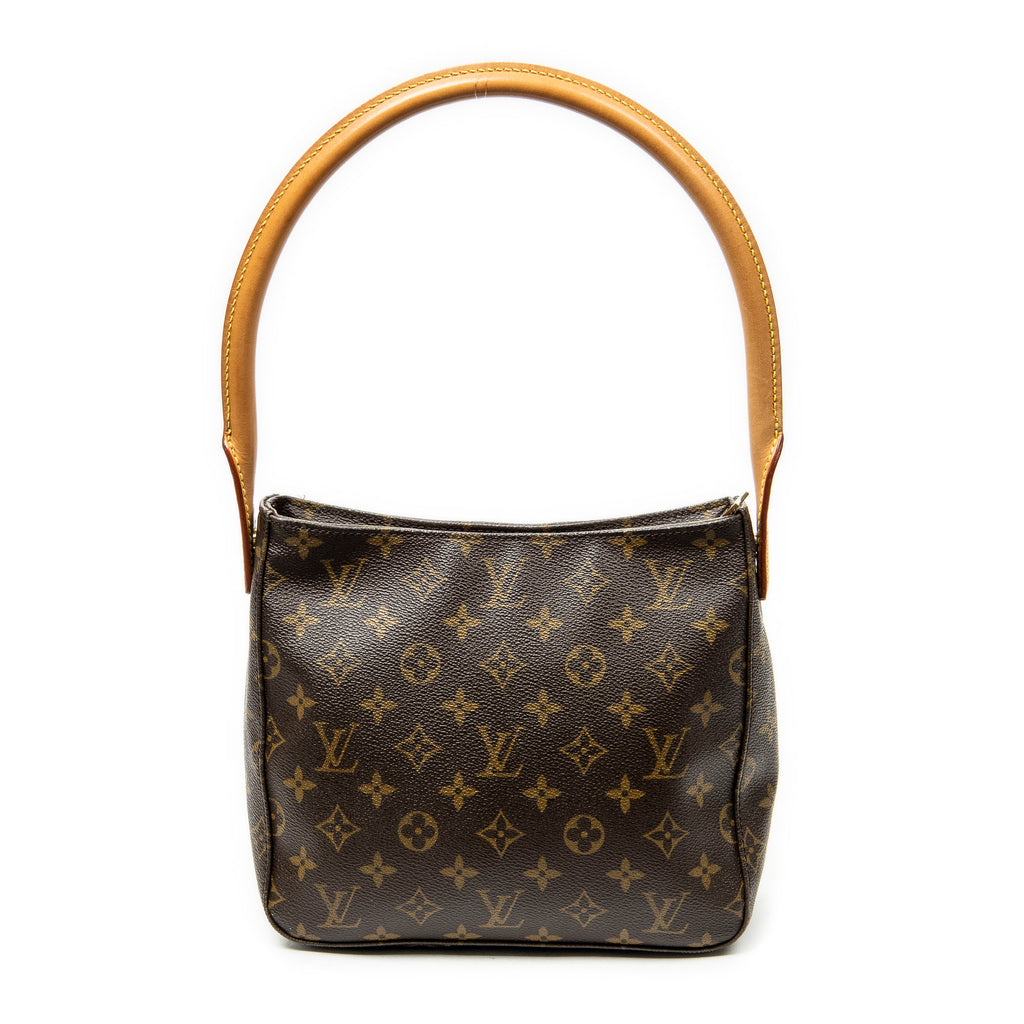 Shoulder Bag Looping MM Brown Monogram Canvas