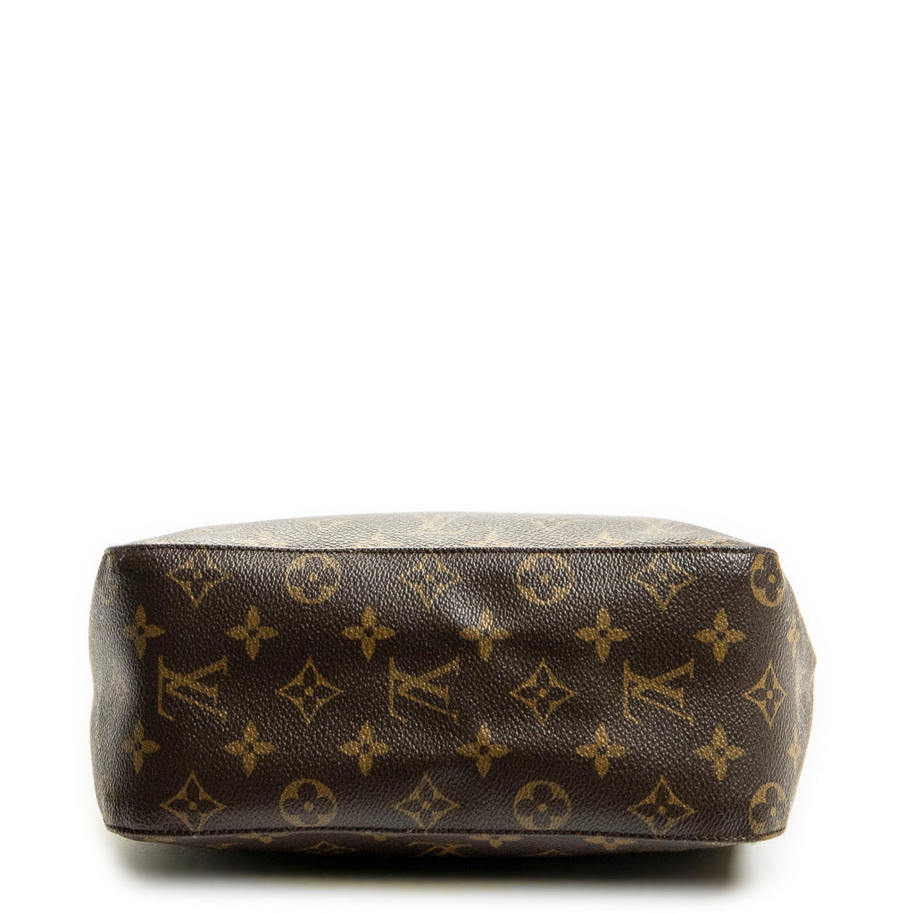Shoulder Bag Looping MM Brown Monogram Canvas