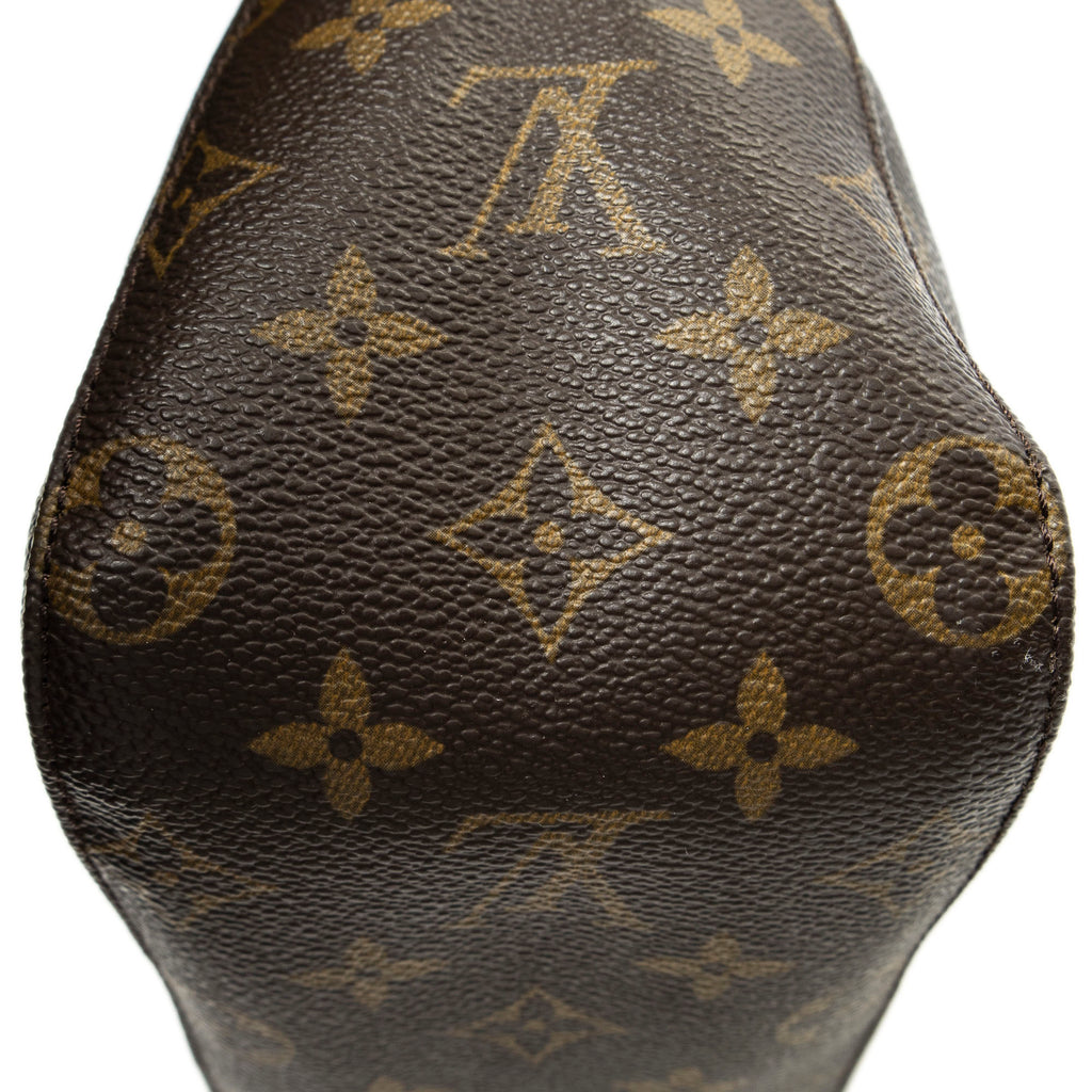 Shoulder Bag Looping MM Brown Monogram Canvas