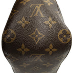 Shoulder Bag Looping MM Brown Monogram Canvas