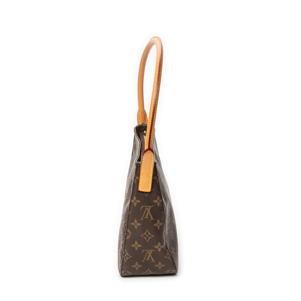 Shoulder Bag Looping MM Brown Monogram Canvas