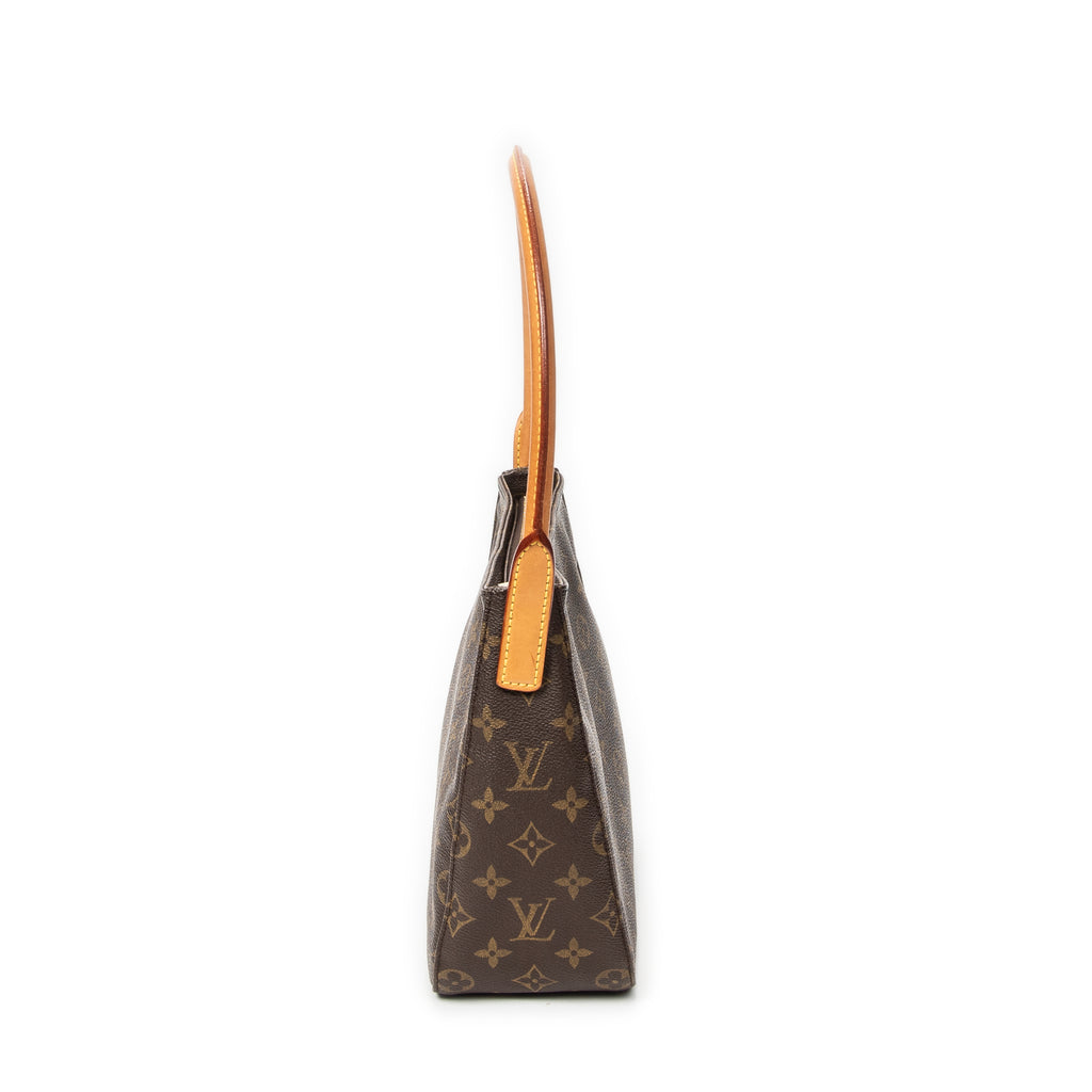 Shoulder Bag Looping MM Brown Monogram Canvas