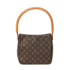 Shoulder Bag Looping MM Brown Monogram Canvas