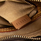 Shoulder Bag Looping MM Brown Monogram Canvas