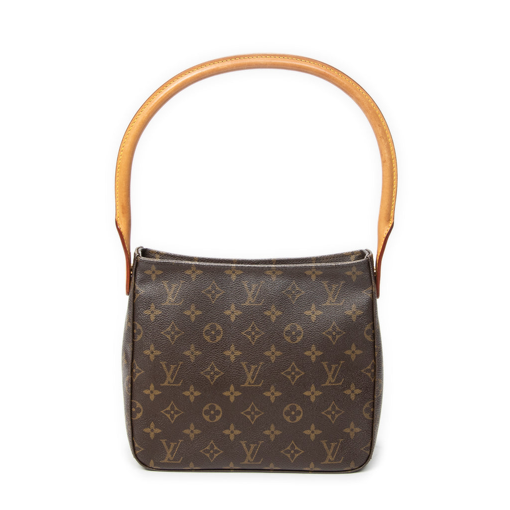 Shoulder Bag Looping MM Brown Monogram Canvas