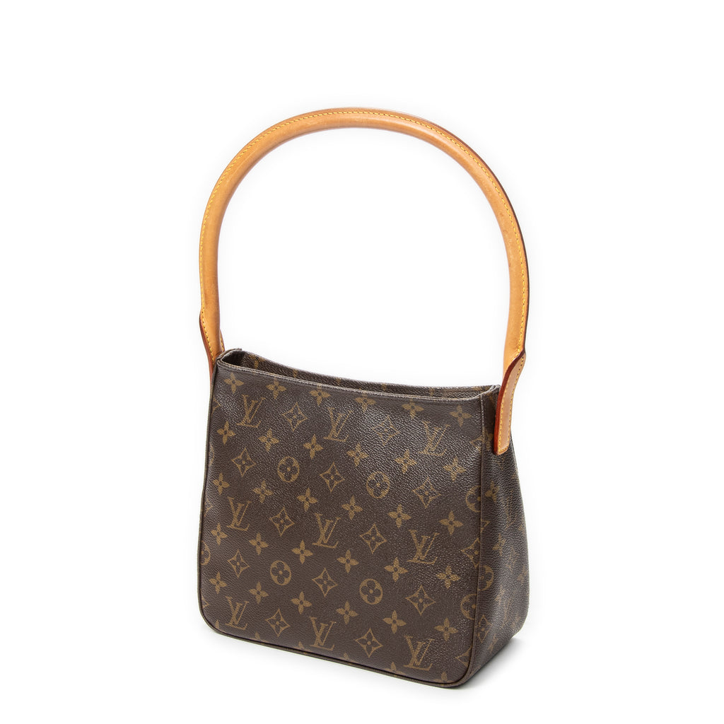 Shoulder Bag Looping MM Brown Monogram Canvas