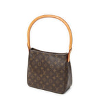 Shoulder Bag Looping MM Brown Monogram Canvas