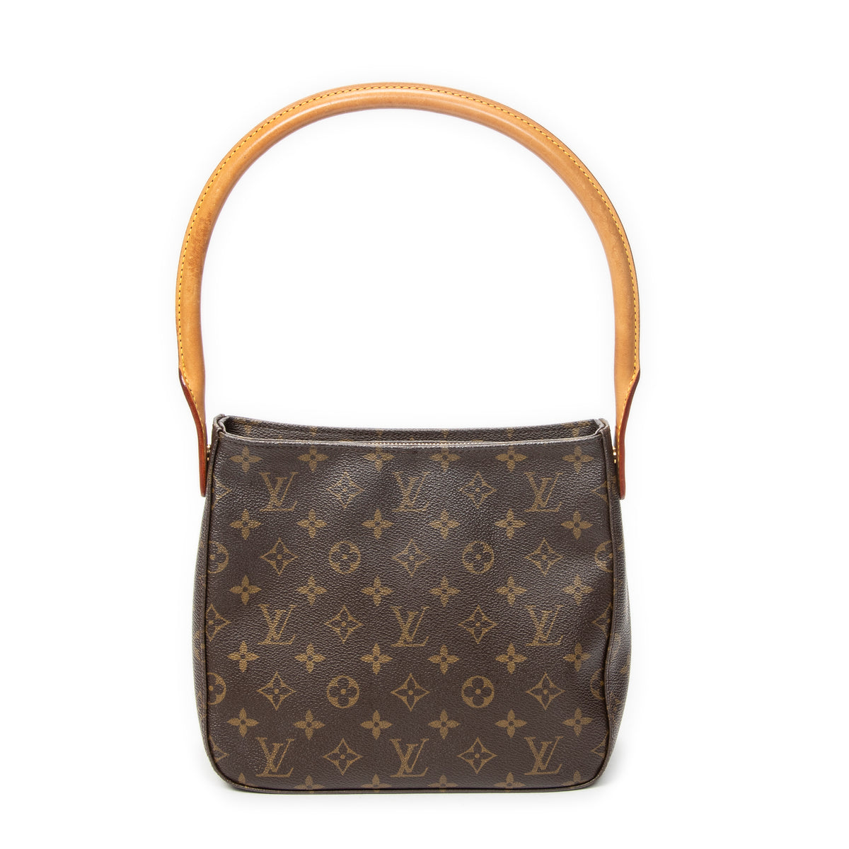 Shoulder Bag Looping MM Brown Monogram Canvas