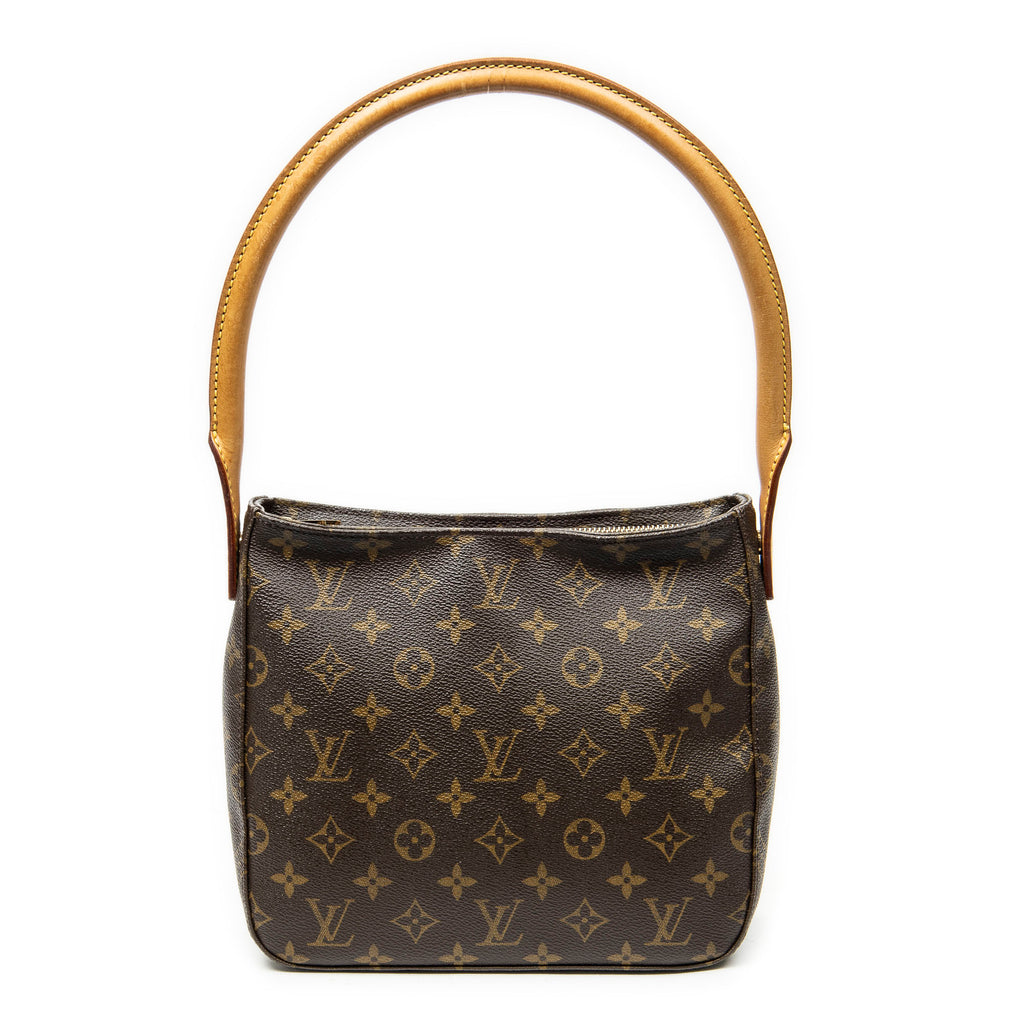 Shoulder Bag Looping MM Brown Monogram Canvas