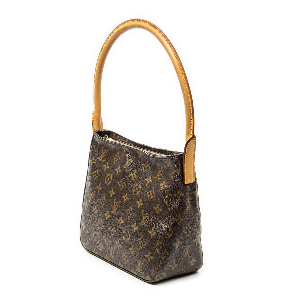 Shoulder Bag Looping MM Brown Monogram Canvas