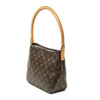 Shoulder Bag Looping MM Brown Monogram Canvas