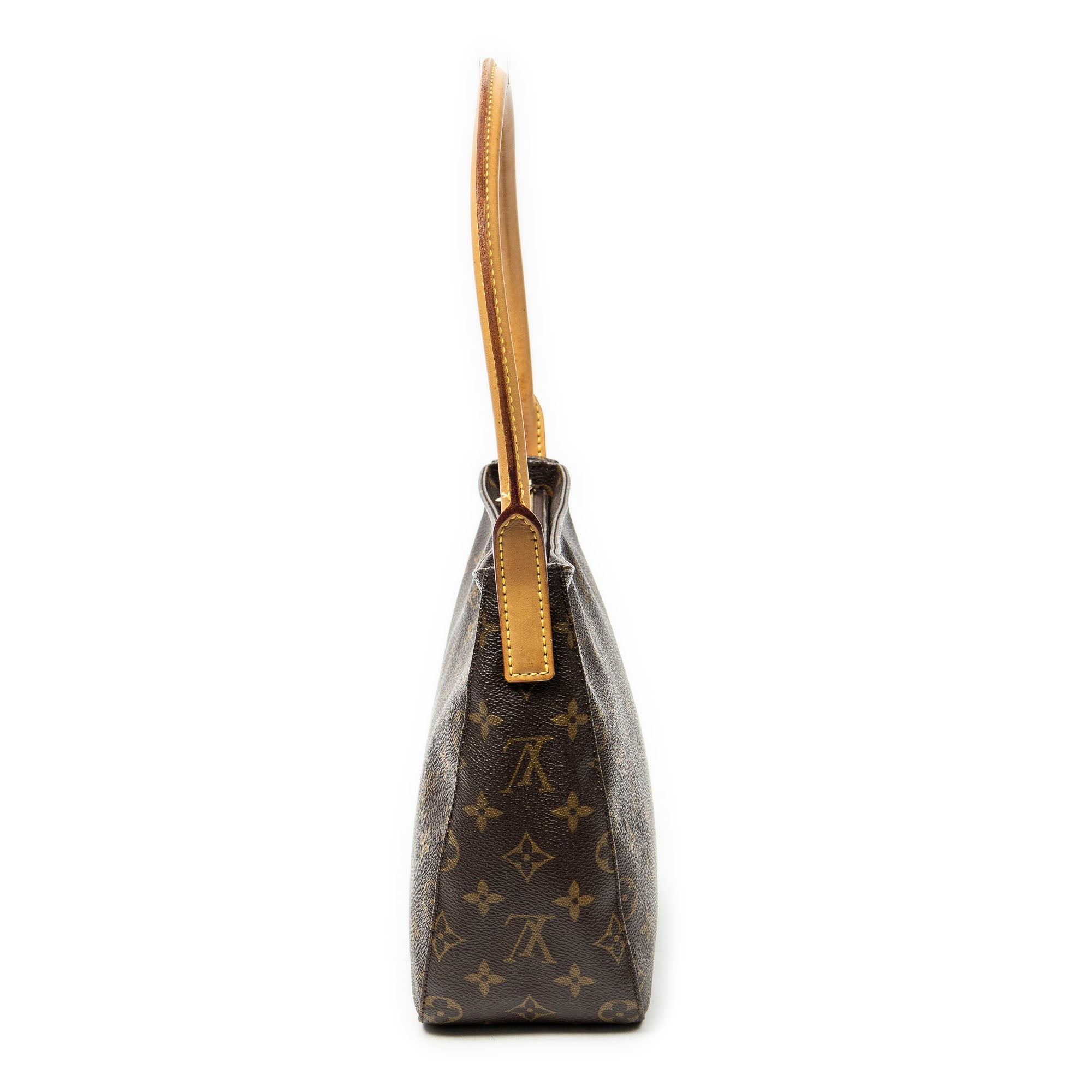 Shoulder Bag Looping MM Brown Monogram Canvas